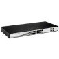Switch 24 puertos 10 - 100 - 1000 +2ptos sfp d - link layer 2