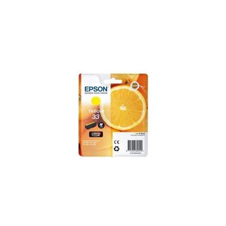 Cartucho tinta epson t334440 amarillo xp530*xp630 - xp635 - xp830 -  naranja