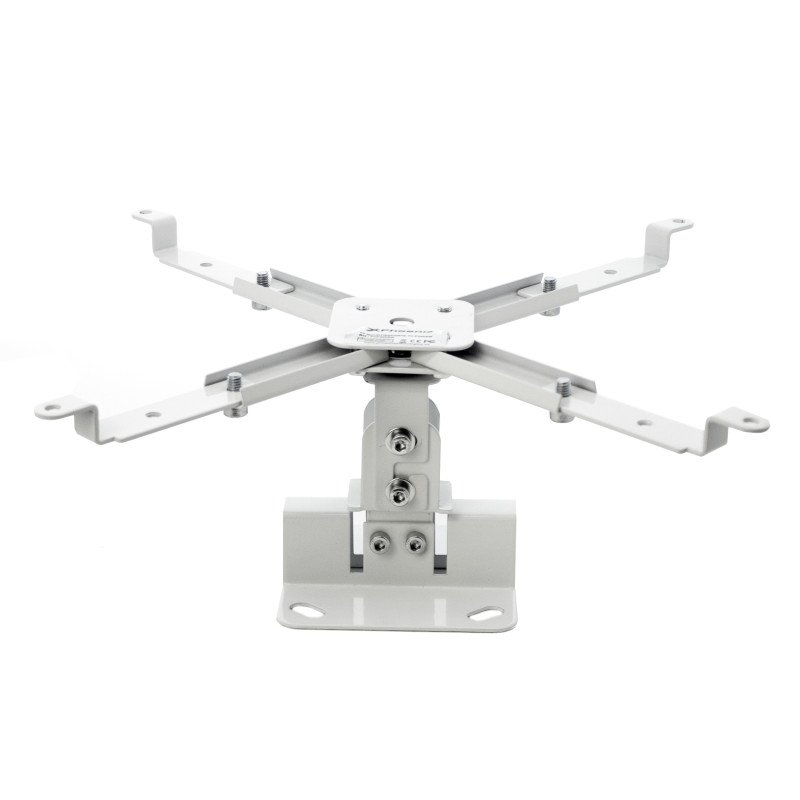 Soporte de proyector de techo y pared rota 360 inclinacion 10 blanco