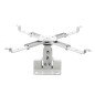 Soporte de proyector de techo y pared rota 360 inclinacion 10 blanco