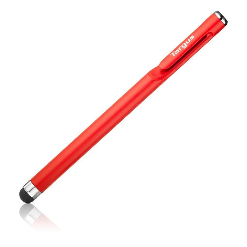 Lapiz digital y boligrafo targus antimicrobiano rojo
