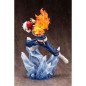 Figura kotobukiya my hero academia artfxj shoto todoroki ver 2 edizione bonus in pvc scala 1 - 8 26 cm