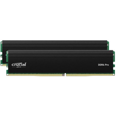 Memoria ram ddr4 32gb 2x16gb crucial pro -  dimm - 3200 mhz - pc4 25600 - cl22