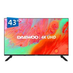 Tv daewoo 43 pollici led 4k uhd - 43dm65uv - smart tv