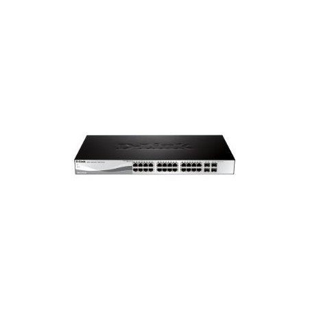 Switch d - link 28 puertos 19 pulgadas l2 giga