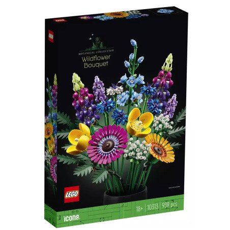 Lego botanical collection ramo de flores silvestres