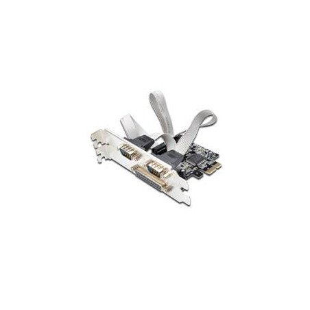 Tarjeta ewent combo serie & paralelo pci express 2+1 puertos