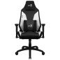 Silla gaming aerocool admiral negra - blanca