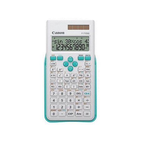 Calculadora canon cientifica f - 715sg dbl blanca - azul