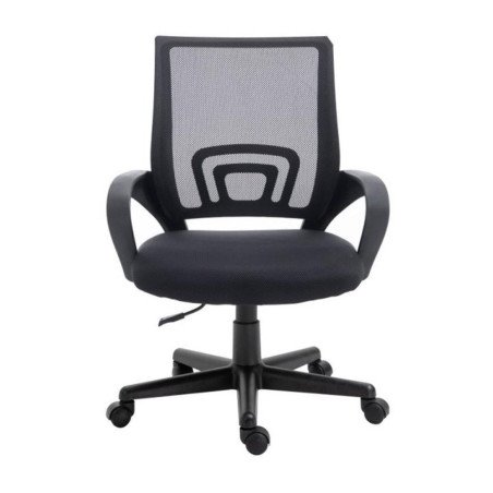 Silla de oficina equip 651003 negra ergonomica