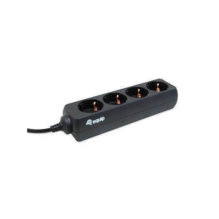Regleta equip 4 tomas shucko toma iec cable 1.1m
