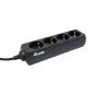 Regleta equip 4 tomas shucko toma iec cable 1.1m