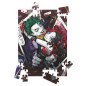 Puzle 100 efecto 3d joker y harley quinn manga universo dc