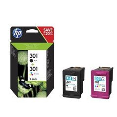 Multipack hp n9j72ae n301 negro y tricolor
