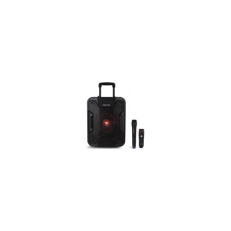 Altavoz portatil fonestar california 200w - jack - auxiliar - funcion karaoke - bluetooth - usb - mp3 - radio fm - microfono