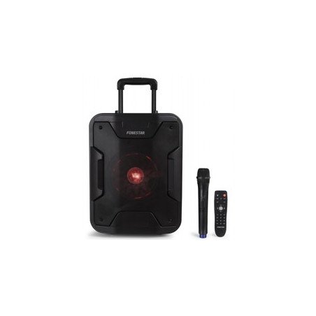 Altavoz portatil fonestar california 200w - jack - auxiliar - funcion karaoke - bluetooth - usb - mp3 - radio fm - microfono