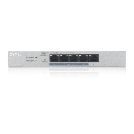 Switch zyxel gs1200 - 5hp v2 5 puertos