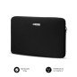 Funda subblim business laptop sleeve neoprene v2 para portatil 15.6 pulgadas negro