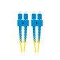 Latiguillo fibra 5m lanberg mono sc - upc - sc - upc duplex g657a1 lszh amarillo