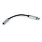 Cable adaptador equip usb tipo c a audio jack 3.5mm hembra