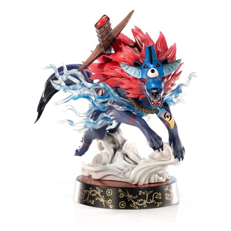Figura first 4 figures Okami Oki forma lupo edizione standard statua