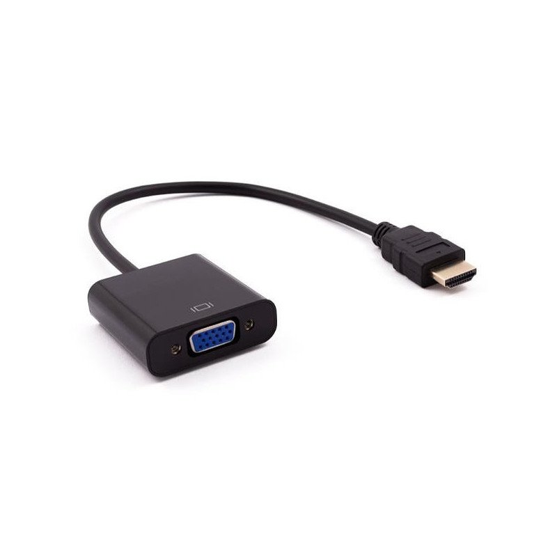 Cable adapatador nilox hdmi a vga macho hembra