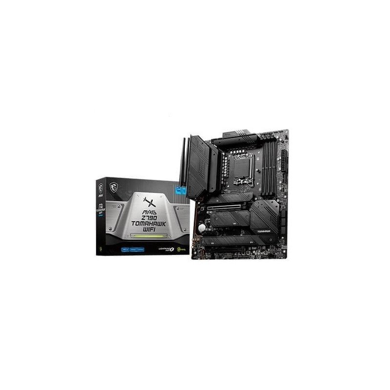 Placa base msi 1700 mag z790 tomahawk wifi atx -  4x ddr5 -  6x sata6 -  8x usb 3.2 911 - 7d91 - 019