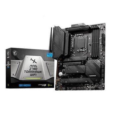 Placa base msi 1700 mag z790 tomahawk wifi atx -  4x ddr5 -  6x sata6 -  8x usb 3.2 911 - 7d91 - 019