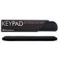 Phoenix keypad reposamuecas ergonmico espuma con memoria alta densidad negro