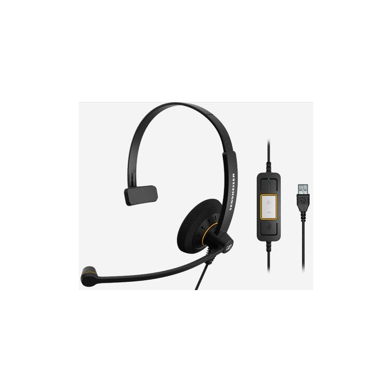 Auriculares micro epos sennheiser sc 30 usb ml cableado - monoaural - cancelacin de ruido - voz hd