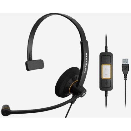 Auriculares micro epos sennheiser sc 30 usb ml cableado - monoaural - cancelacin de ruido - voz hd