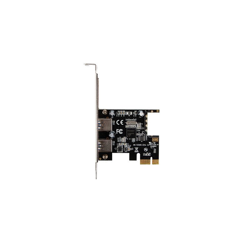 Tarjeta pci lanberg express 2x usb 3.1 gen1 hembra low profile bracket