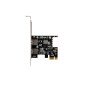 Tarjeta pci lanberg express 2x usb 3.1 gen1 hembra low profile bracket