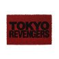 Felpudo 60x40 cm logo sobre rojo tokyo revengers