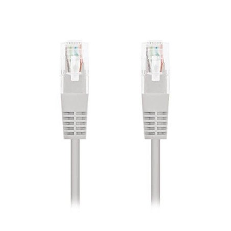 Cable red nanocable latiguillo rj45 utp cat6 7m gris