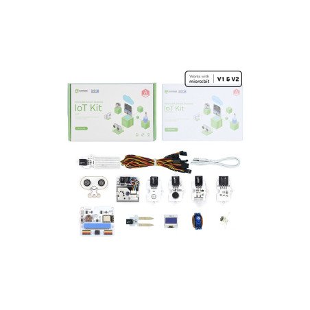 Kit di sensori intelligenti micro:bit scienza internet delle cose - kit di scienza intelligente IoT - senza scheda