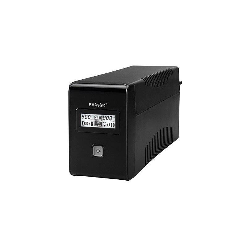 Sai ups phasak 650va interactive avr 2xschuko ph 9465