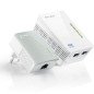 Pack 1 adaptador de red wifi +1 normal 500mbps linea electrica powerline tp - link