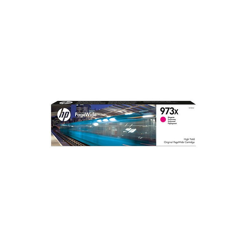 Cartucho tinta hp original cartridge n 973x magenta pagewide f6t82ae
