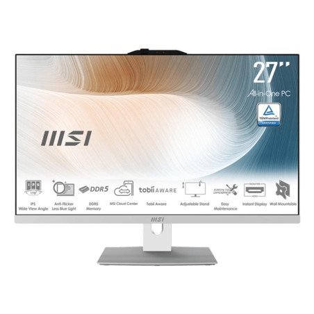 Computer all in one msi am272p - 1053es i7 - 150u 16gb ssd 512gb 27 pollici