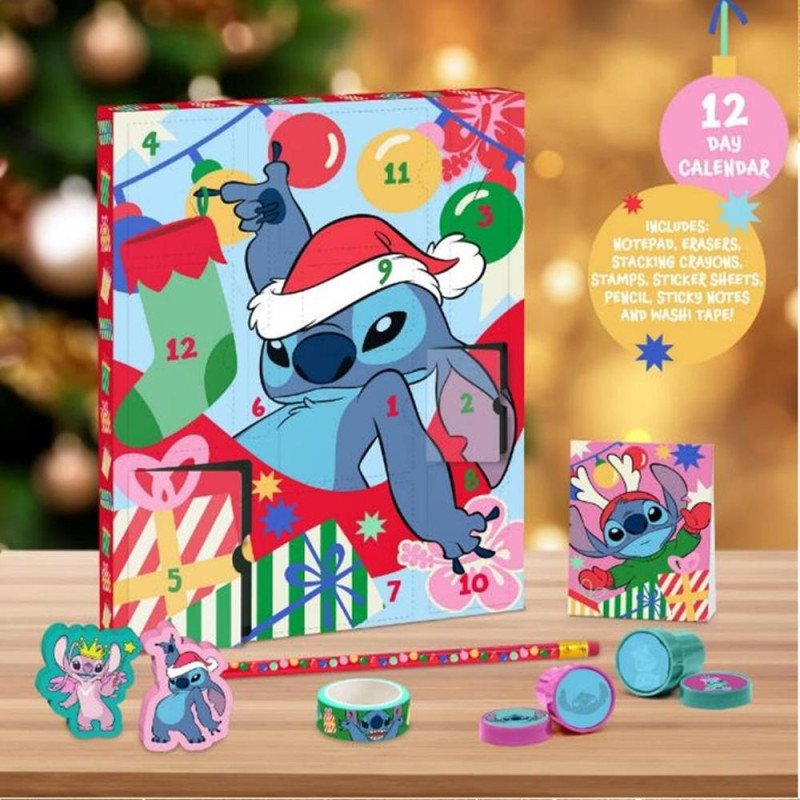 Calendario de adviento paladone disney stitch 12 das