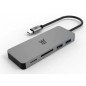 Hub usb tipo c maillon premium 2 x usb 3.2 - 1 x usb tipo c - micro sd - sdxc