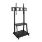 Soporte tv de suelo con ruedas tooq fs20100m - b 37 pulgadas - 100 pulgadas carga maxima 150kg