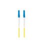 Latiguillo fibra optica lc - upc lanberg 5m mono simplex g657a1 lszh amarillo