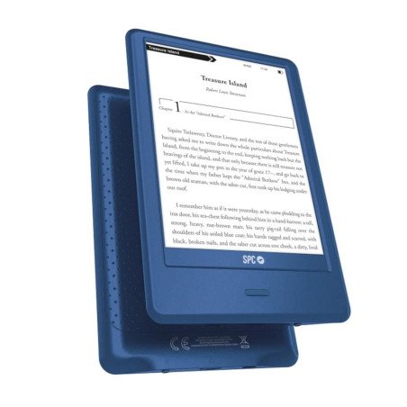 Libro electronico ebook spc dickens light2 pro 6 pulgadas -  8gb -  micro sd -  azul