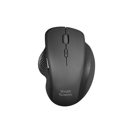 Mouse raton mars gaming mmwergo optico wireless inalambrico 6 botones 3200ppp negro