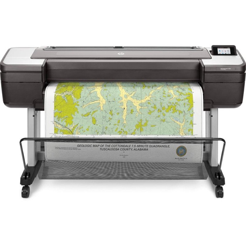 Plotter hp designjet t1700 44 pulgadas -  usb -  red
