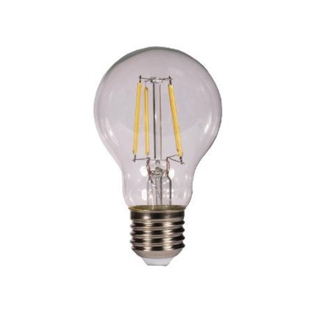 Bombilla led kodak filamento cristal esferica a60 -  e27 -  600lm -  calido 3000k -  6w48w -  no regulable