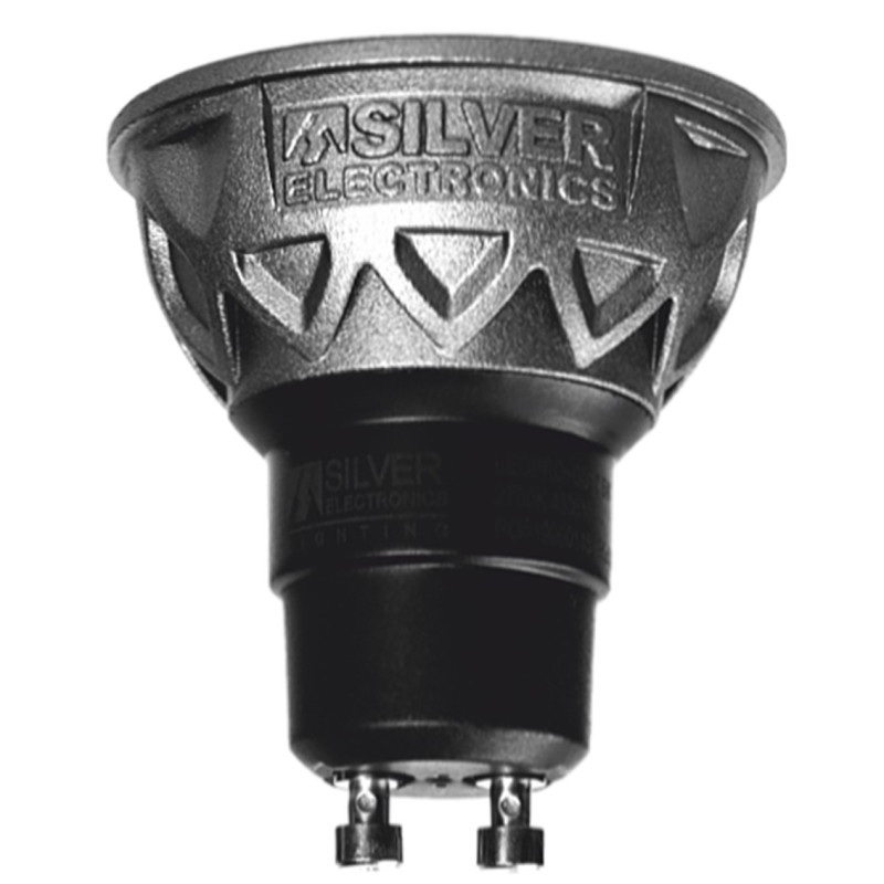 Bombilla led pro silver electronics dicroica 5w60w -  gu10 -  3000k -  38 -  470 lm -  luz calida -  a+