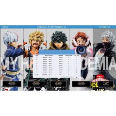 Ichiban kuji my hero academia - vs - lotto 80 articoli